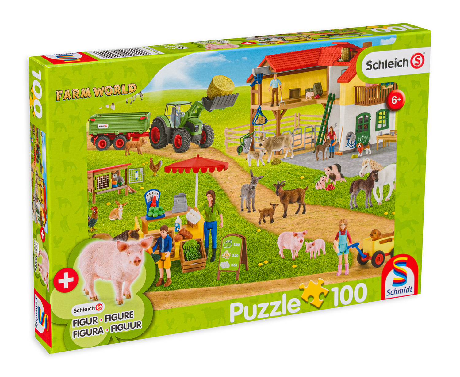 Puzzle Schmidt din 100 de piese - In Ferma
