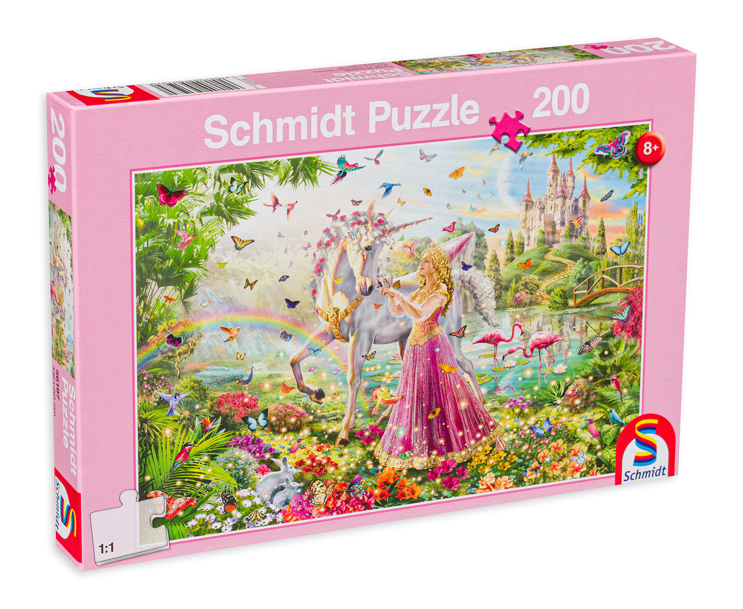 Puzzle Schmidt din 200 de piese - Fairy In Magic Forest