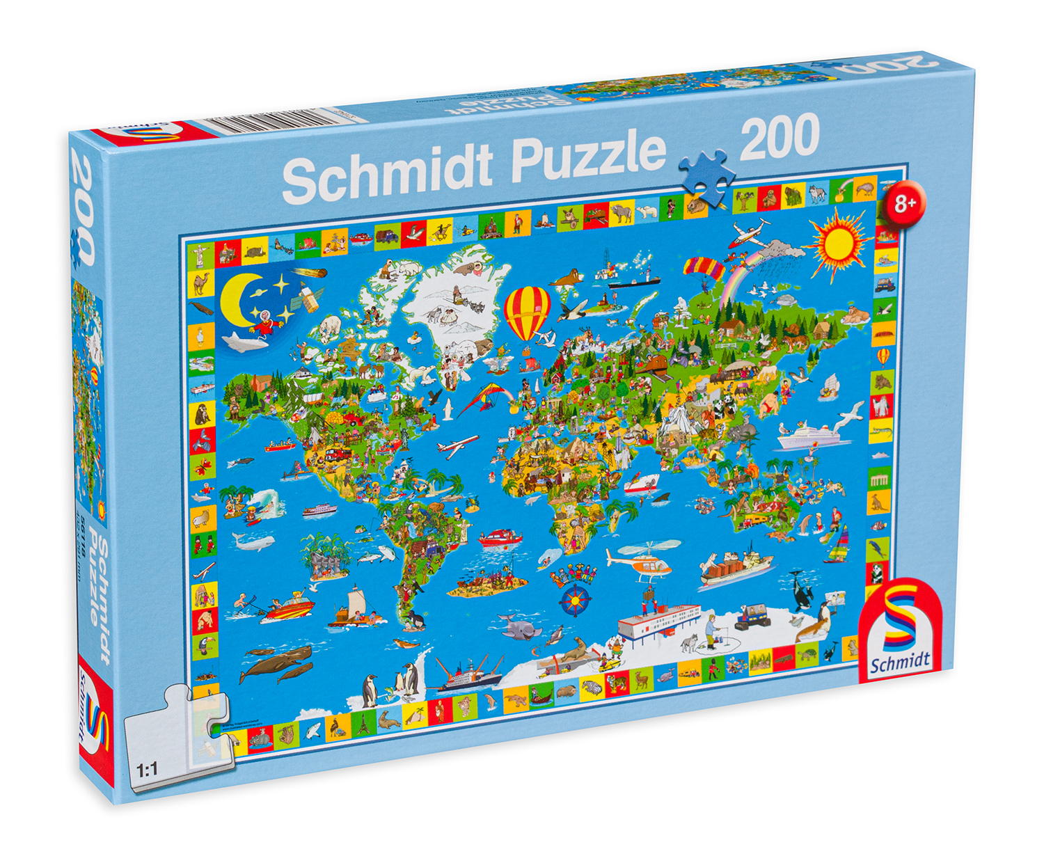 Puzzle Schmidt din 200 de piese - Your amazing world