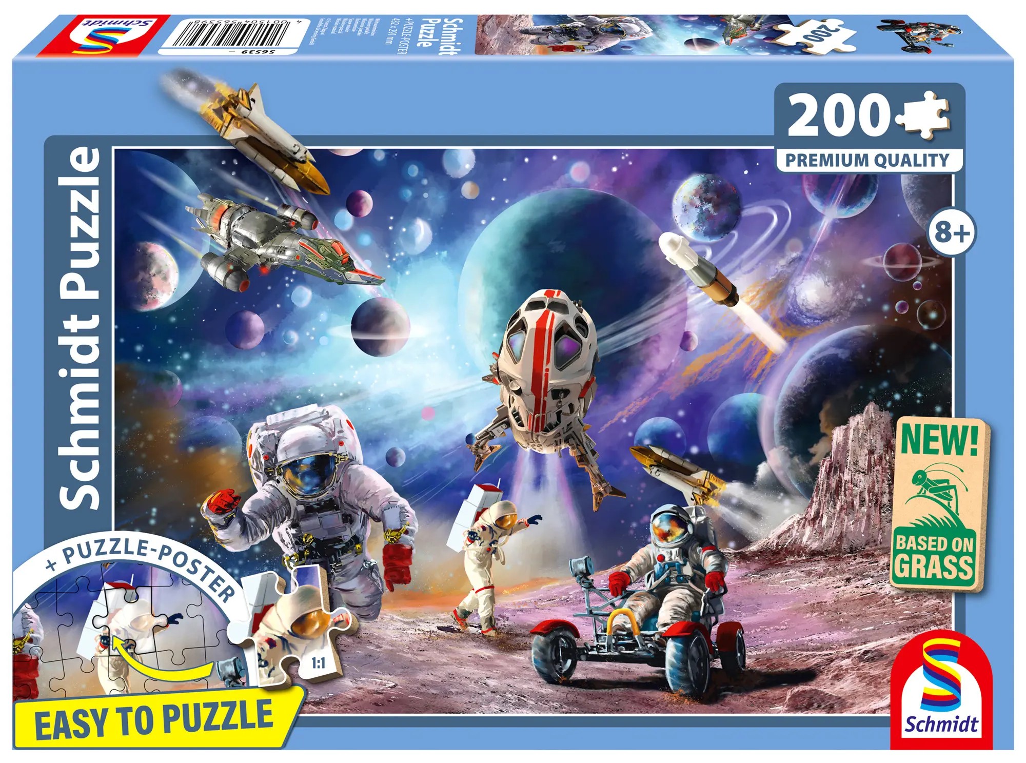 Puzzle Schmidt din 200 piese - Misiune spațială