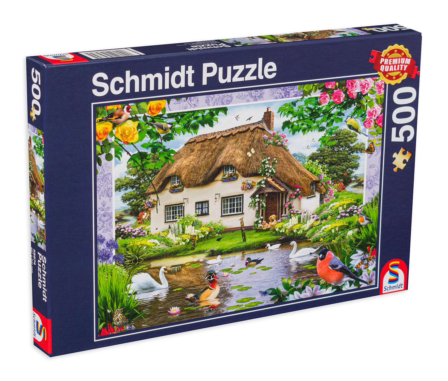 Puzzle Schmidt din 500 de piese - Casuta romantica