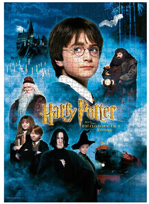 Puzzle SD Toys din 1000 de piese - Harry Potter și Piatra Filozofală