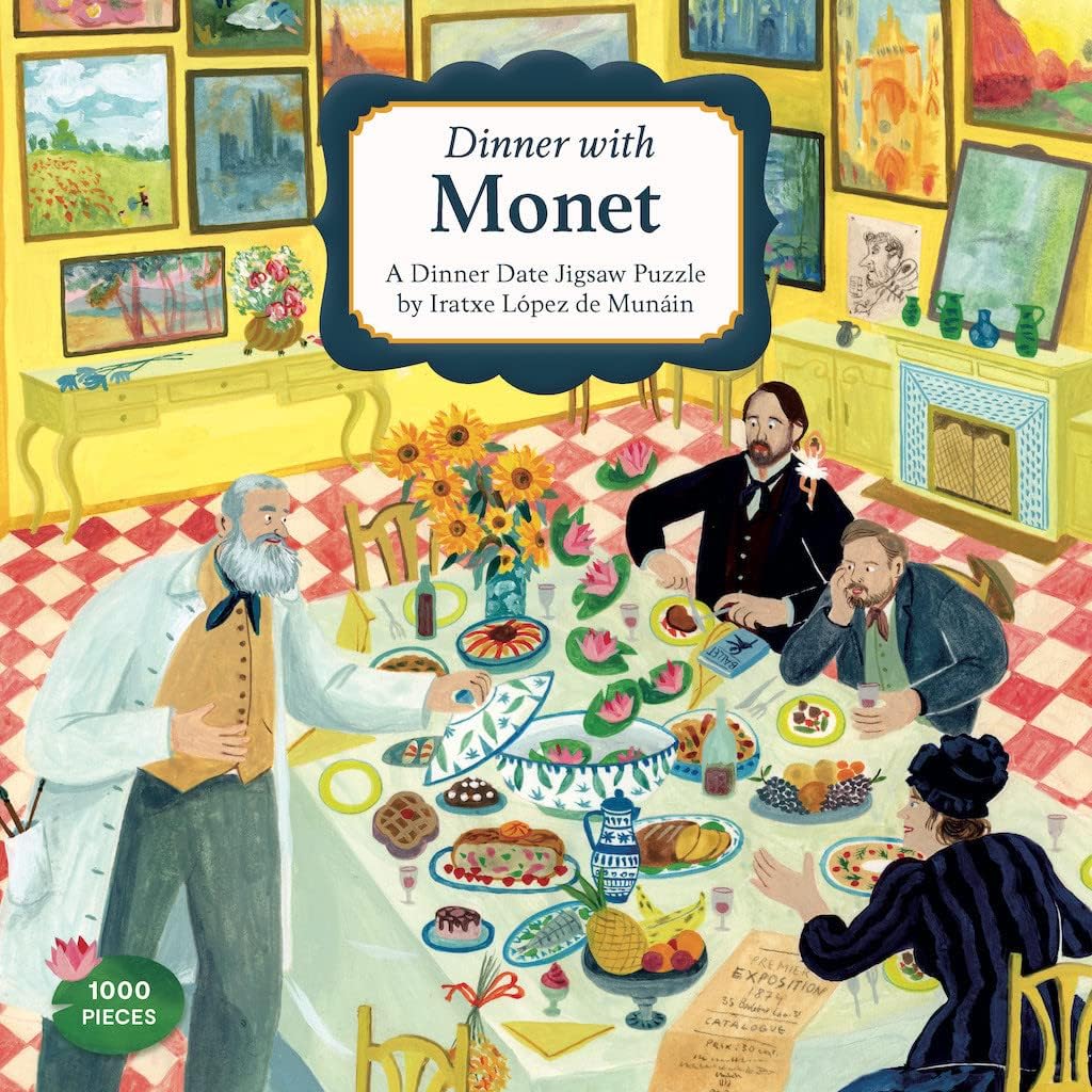 Puzzle Thames & Hudson din 1000 piese - Cina cu Monet
