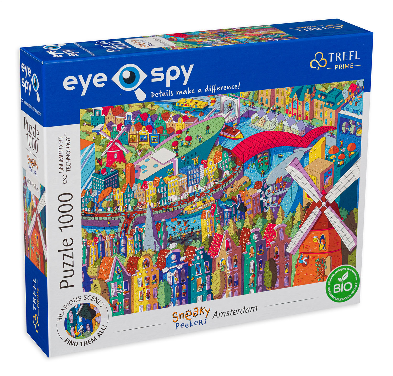 Puzzle Trefl din 1000 de piese - Amsterdam