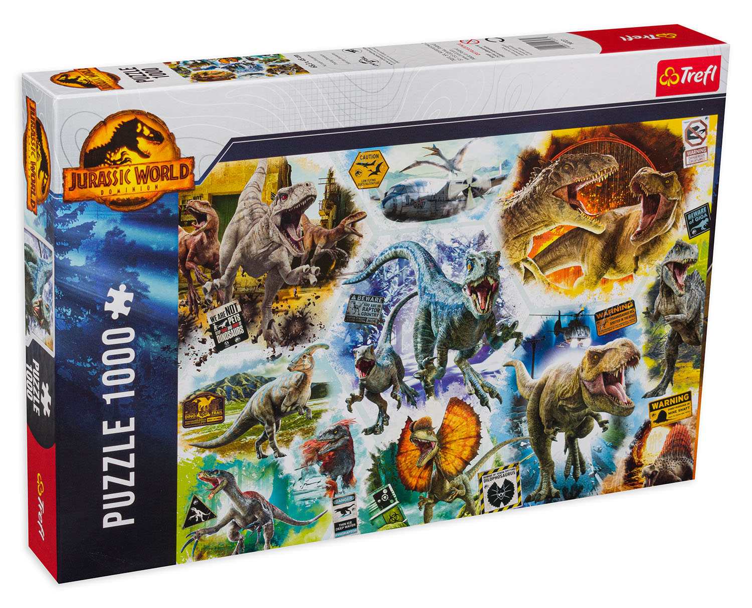 Puzzle 1000 Jurassic World. Pe urmele dinozaurilor - imagine 2