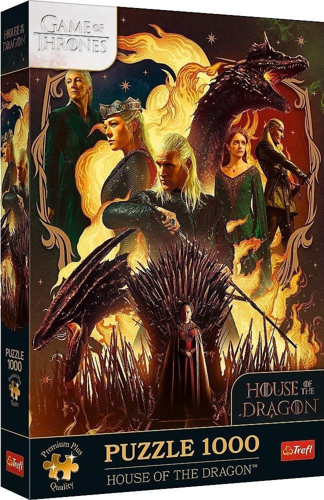 Puzzle 1000: Game Of Thrones. Casa Dragonului - imagine 2
