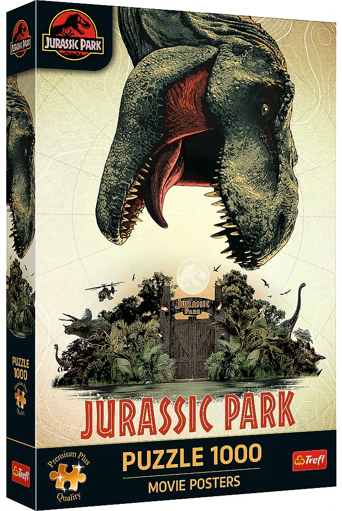 Puzzle Trefl din  1000 piese - Jurassic Park