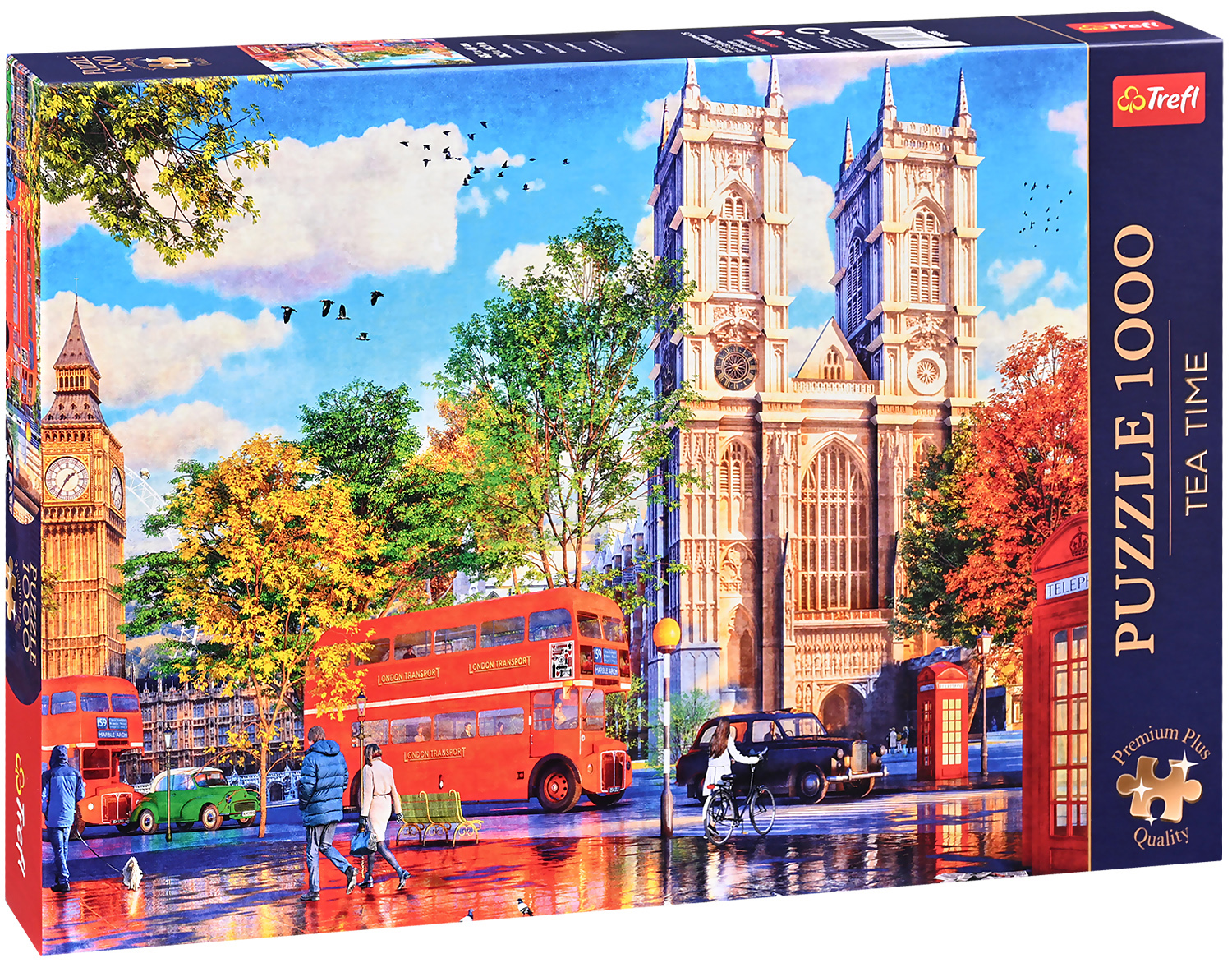 Puzzle Trefl din 1000 de piese - Vedere din Londra