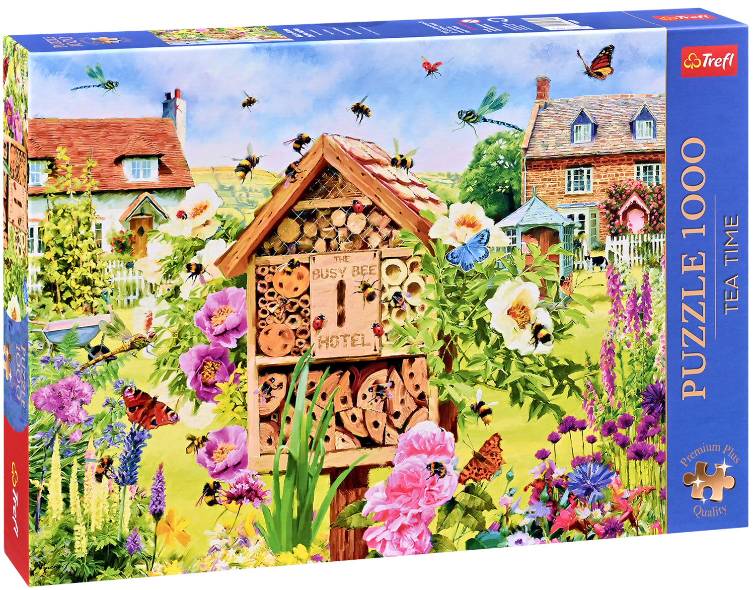 Puzzle 1000. Tea Time. Casa pentru albine - imagine 2
