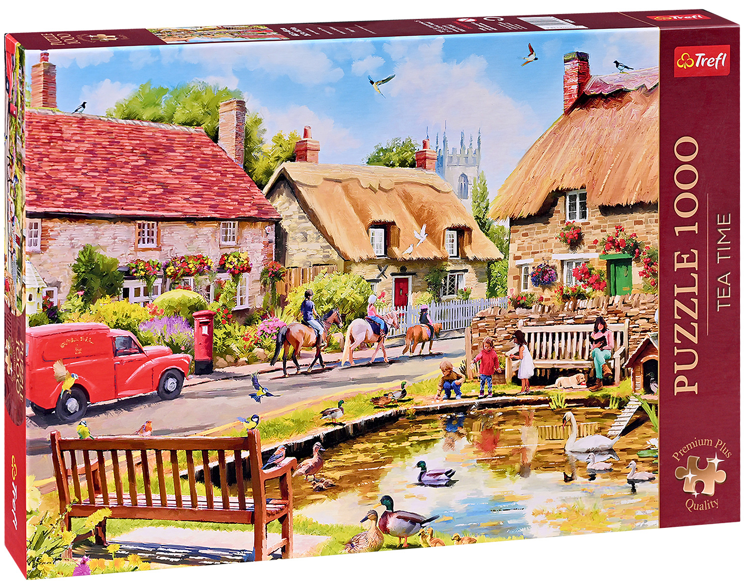 Puzzle Trefl din 1000 de piese - Satul de vară