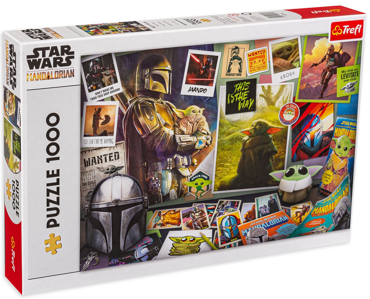 Puzzle Trefl din 1000 de piese - Mandalorianul