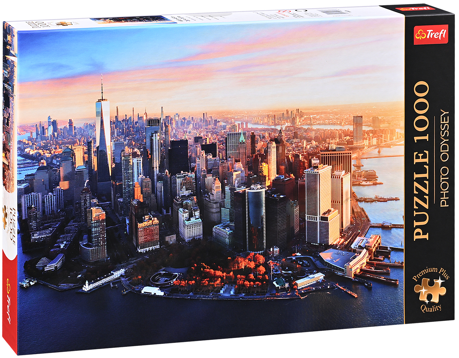 Puzzle Trefl din 1000 de piese - Manhattan, New York
