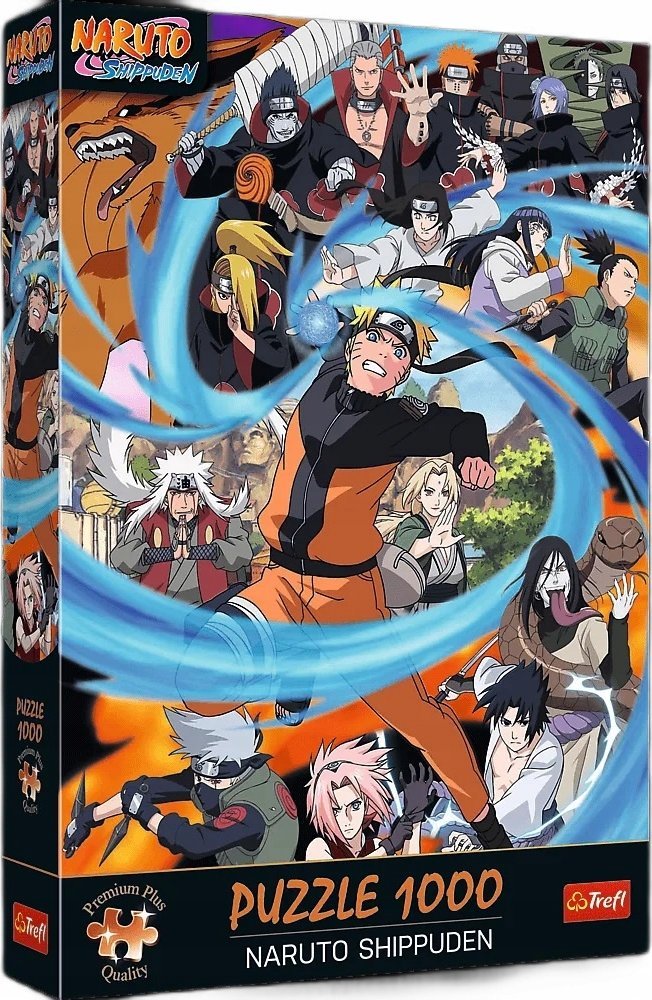 Puzzle Trefl din 1000 piese - Naruto Shippuden