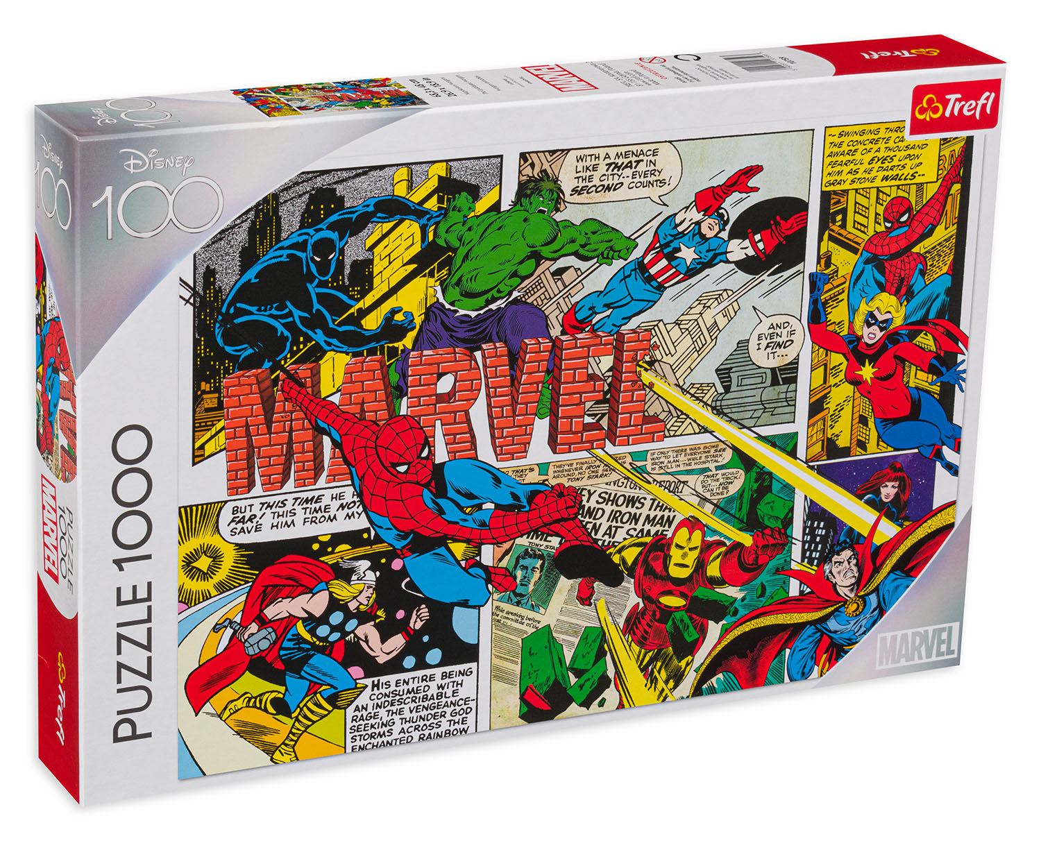 Puzzle Trefl din 1000 de piese - Răzbunătorii