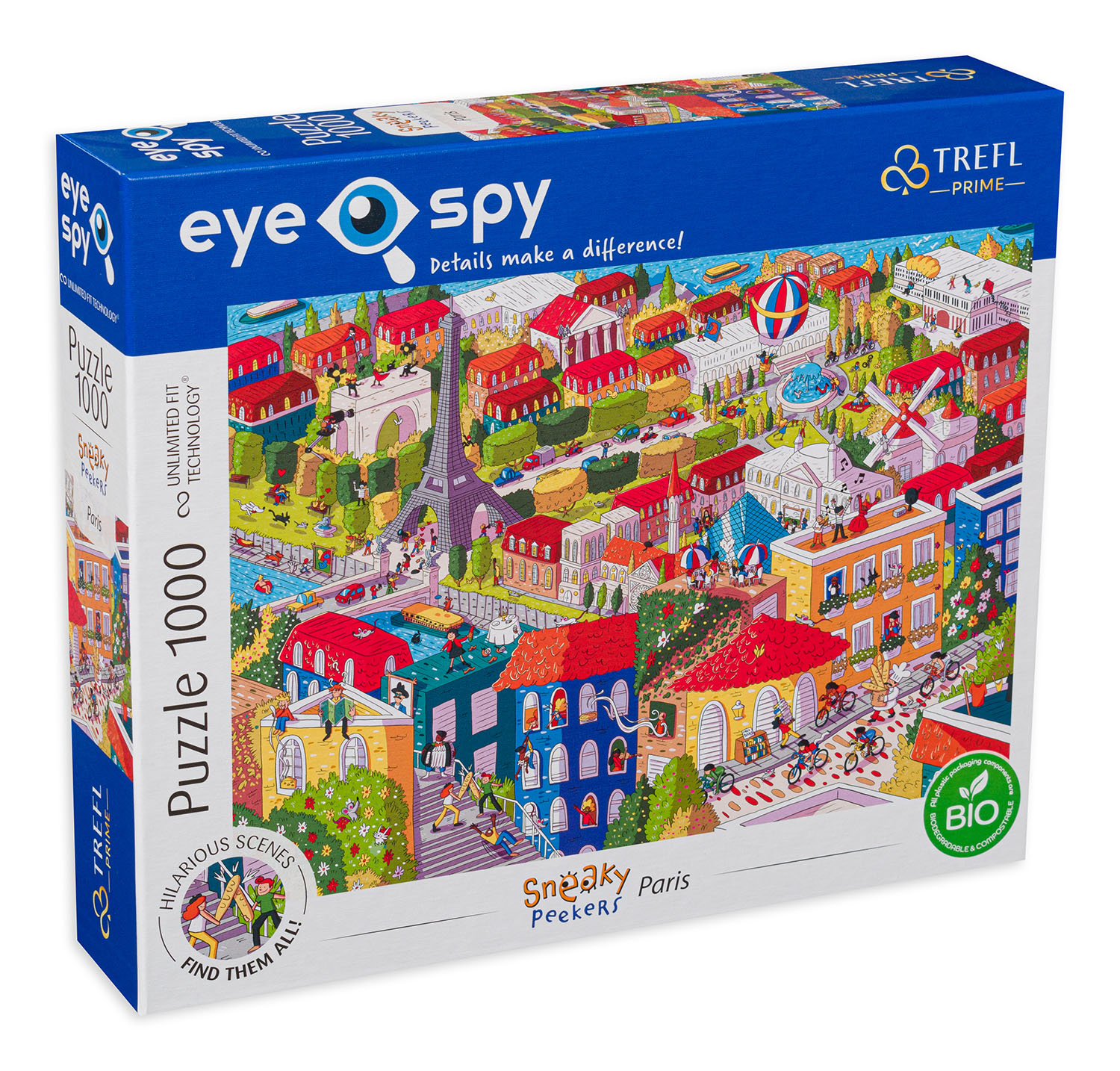 Puzzle Trefl din 1000 piese - Paris, Franta