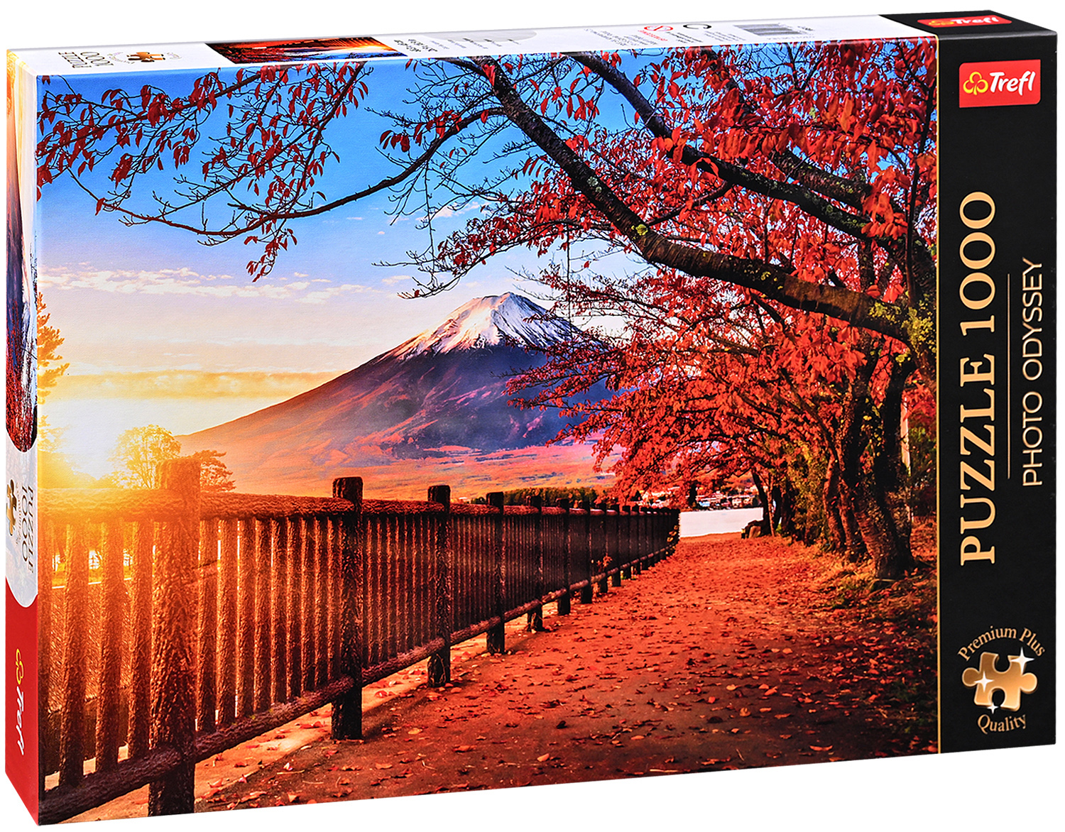 Puzzle Trefl din 1000 de piese - Muntele Fuji, Japonia