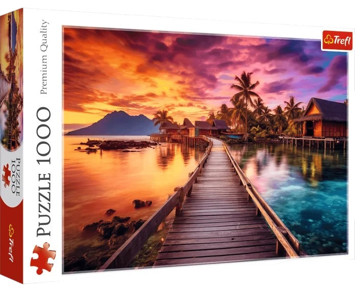Puzzle Trefl din 1000 piese - Insula Paradisului