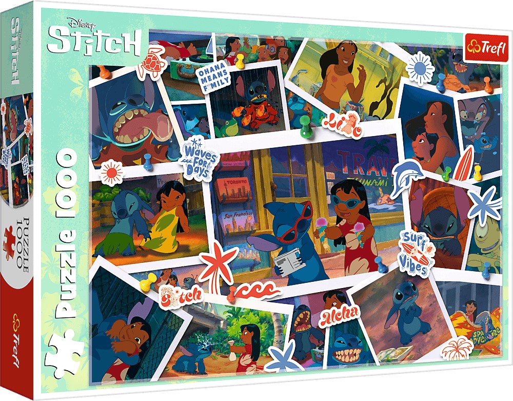 Puzzle Trefl din  1000 piese - Amintiri dulci