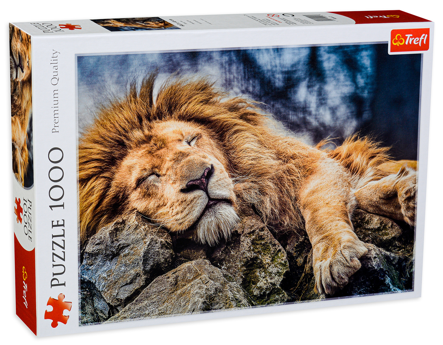 Puzzle Trefl din 1000 de piese - Leu adormit