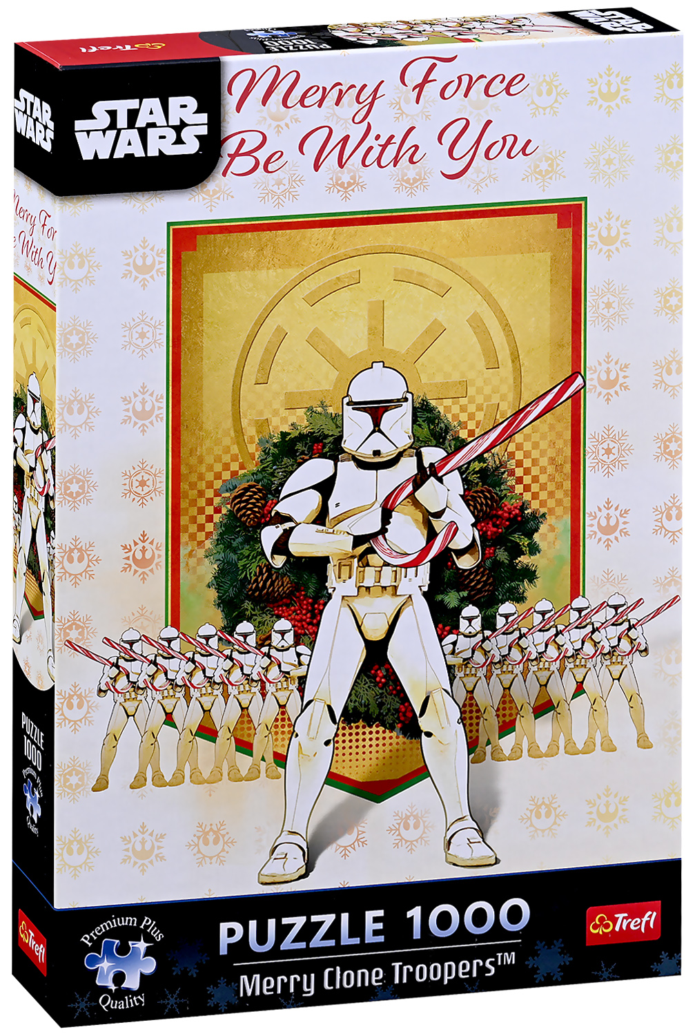 Puzzle Trefl din  1000 de piese    - Star Wars: Patrula de Crăciun