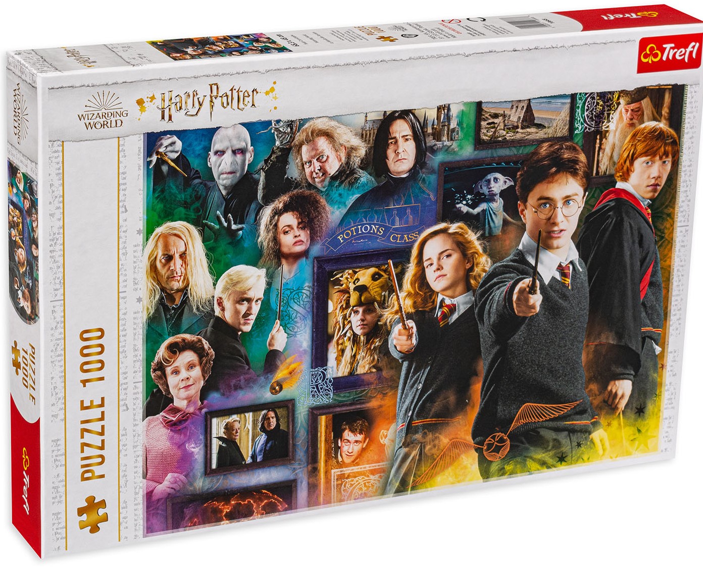 Puzzle Trefl din 1000 de piese - Lumea lui Harry Potter