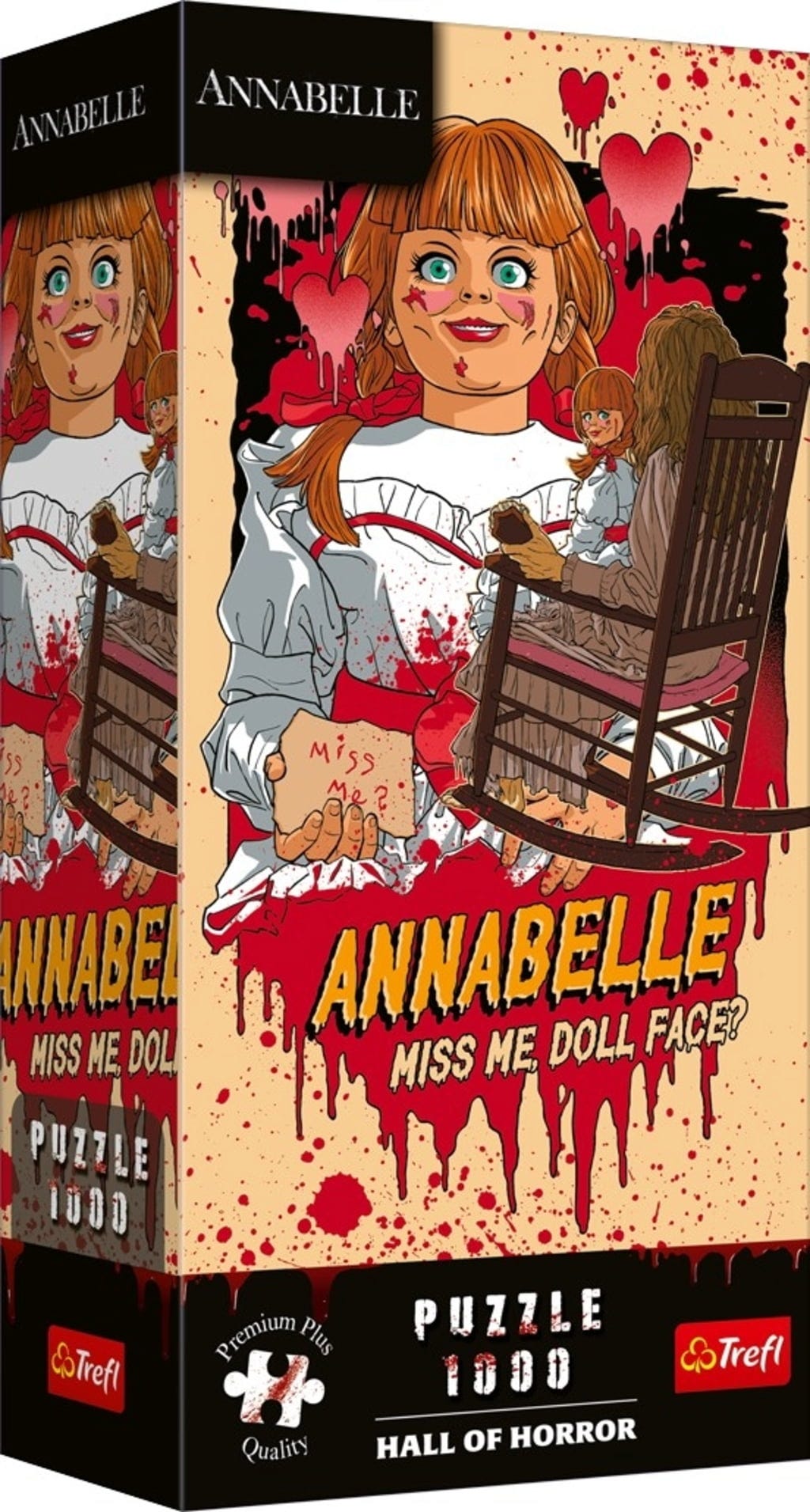 Puzzle Trefl din  1000 piese - Sala Ororilor: Annabelle