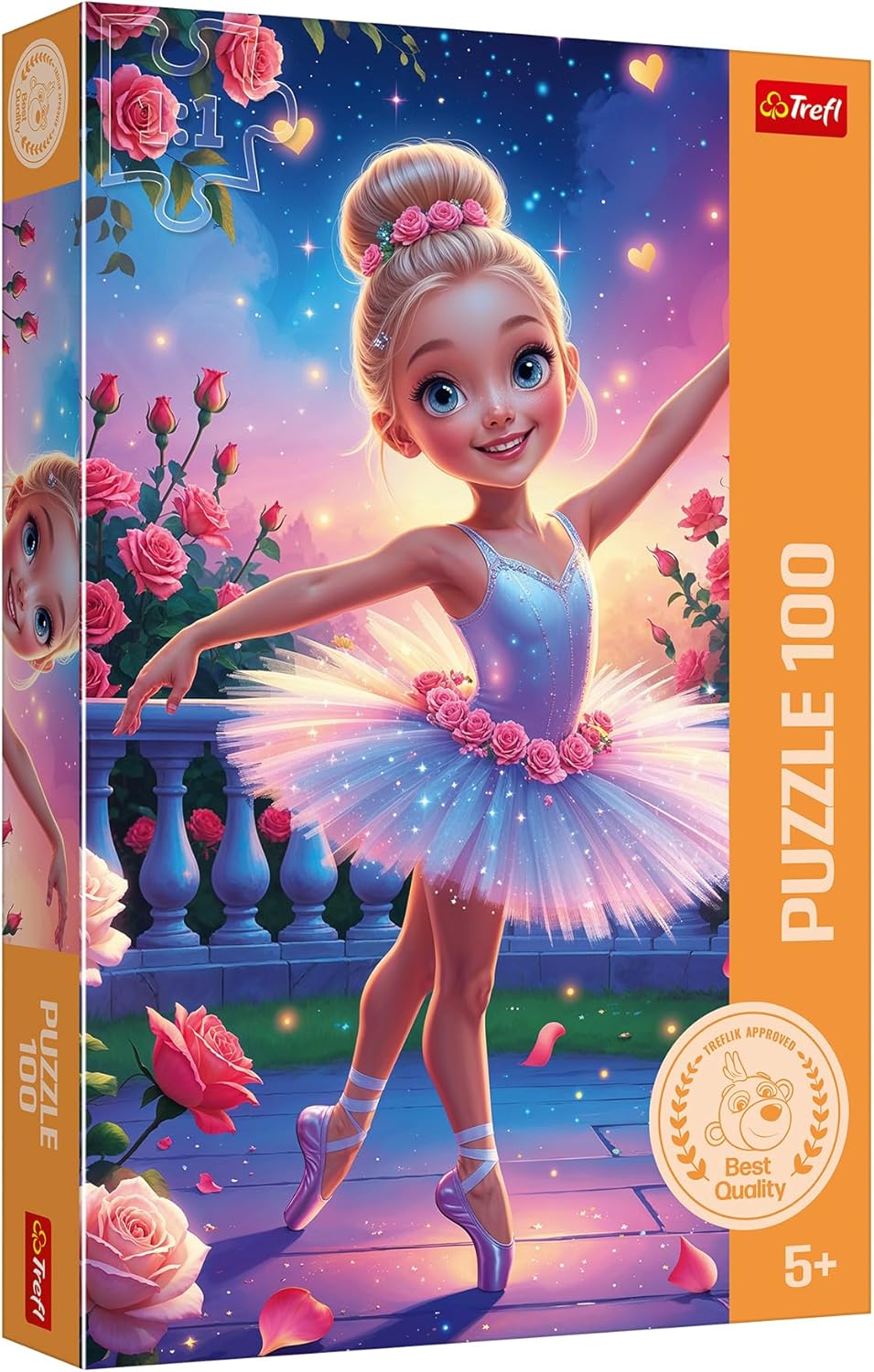 Puzzle Trefl din 100 piese - Balerină