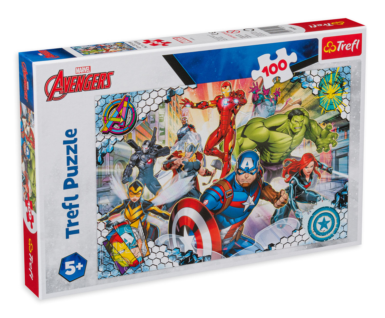 Puzzle 100 Avengers. Razbunatorii faimosi - imagine 2