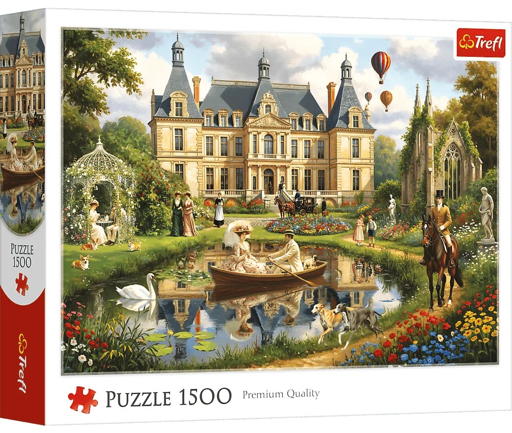 Puzzle Trefl din  1500 piese - Palatul de lângă apă