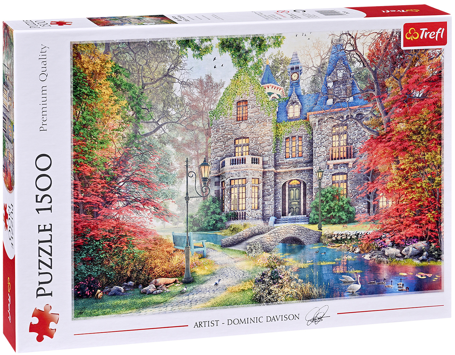 Puzzle Trefl din 1500 de piese - Autumn Manor