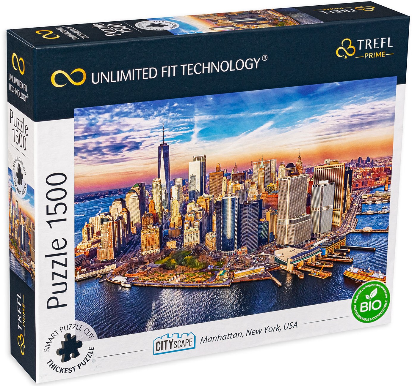 Puzzle Trefl din 1500 de piese - New York, SUA
