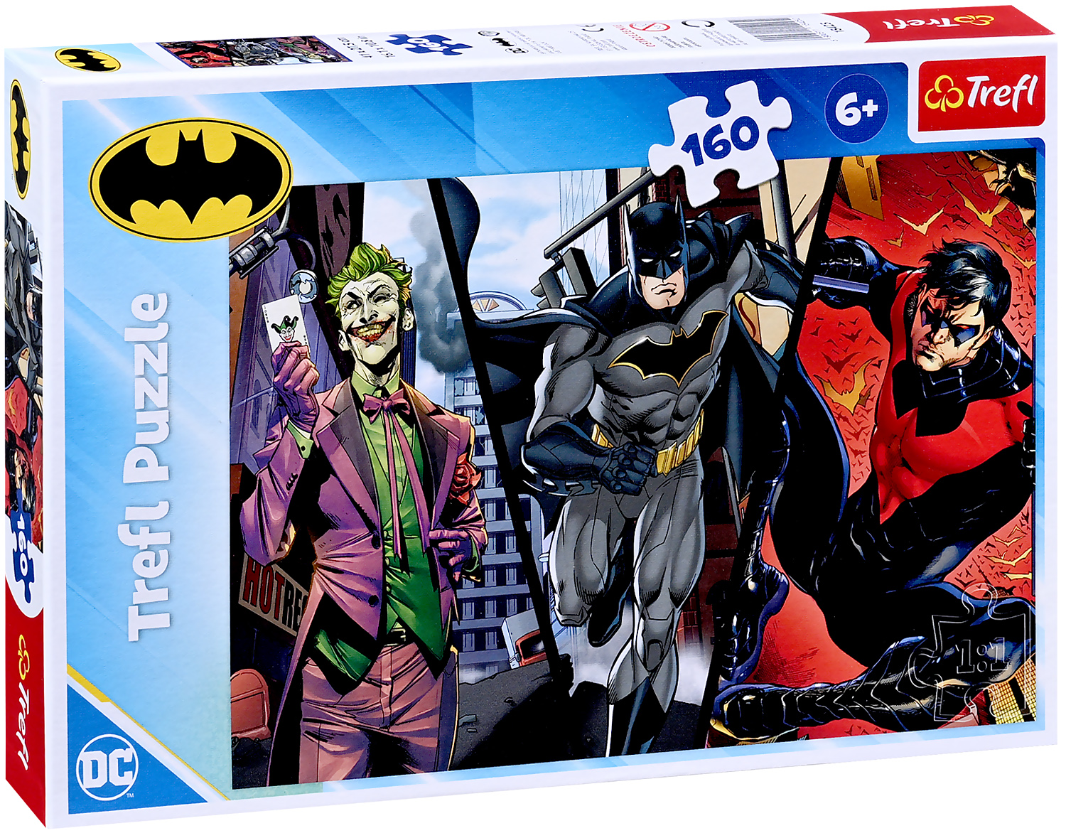 Puzzle Trefl din 160 piese - Batman, gata de acțiune