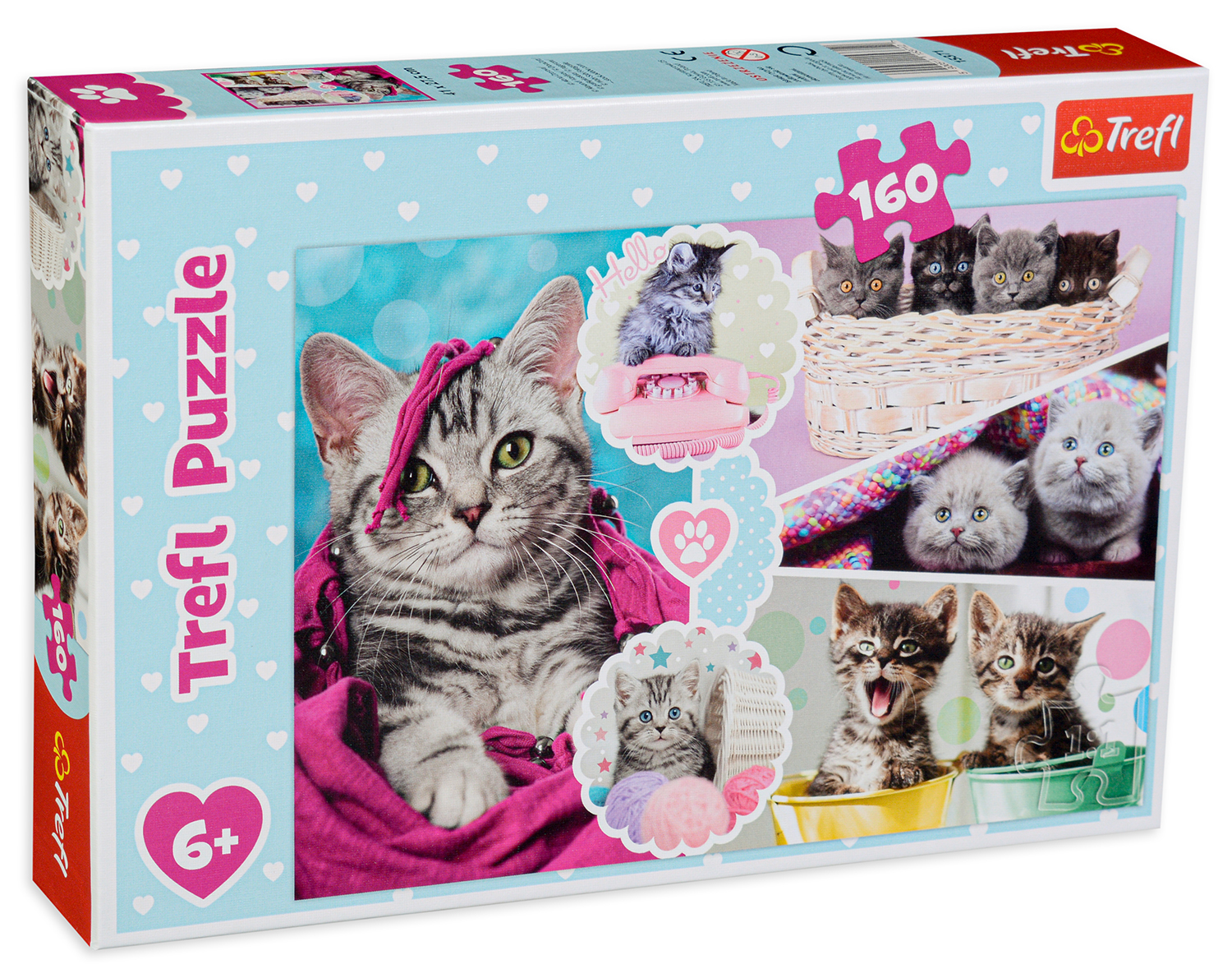 Puzzle Trefl din 160 de piese - Pisicute