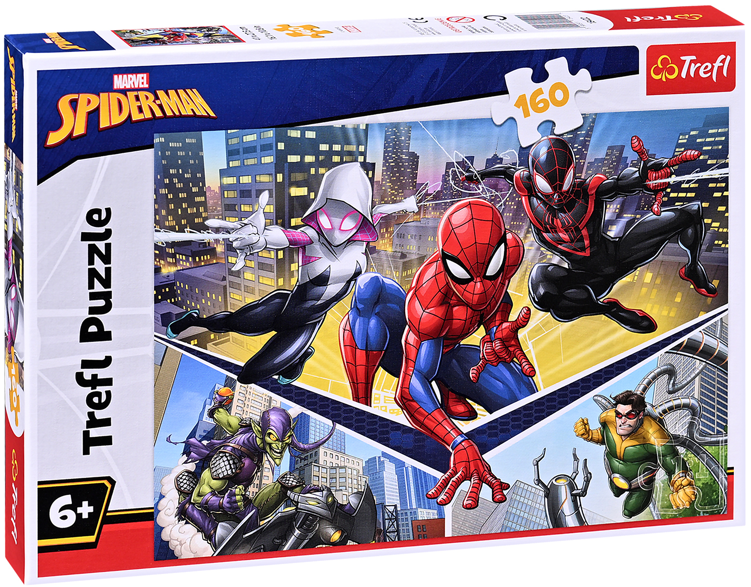 Puzzle Trefl din 160 de piese - Puterea lui Spiderman