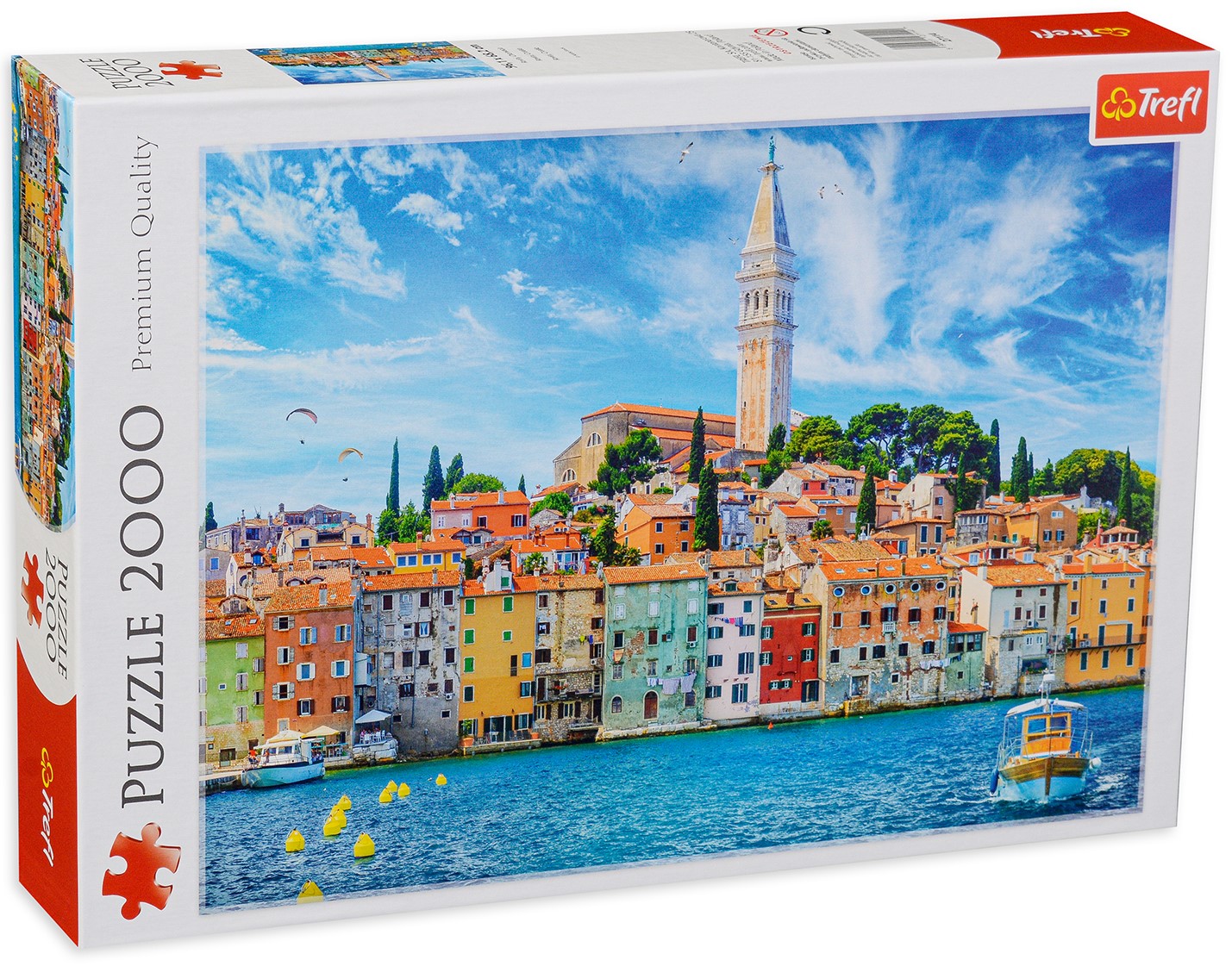 Puzzle Trefl din 2000 de piese - Rovinj, Croatia