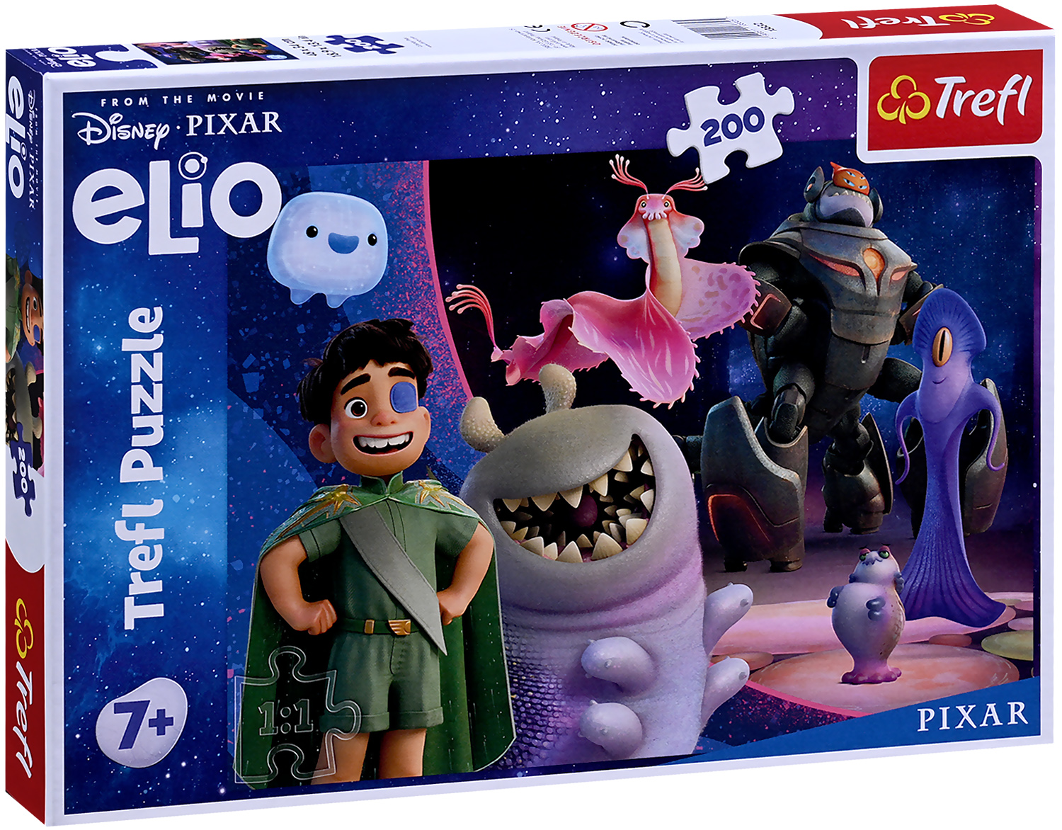 Puzzle Trefl din 200 piese - Elio într-o galaxie îndepărtată, foarte îndepărtată