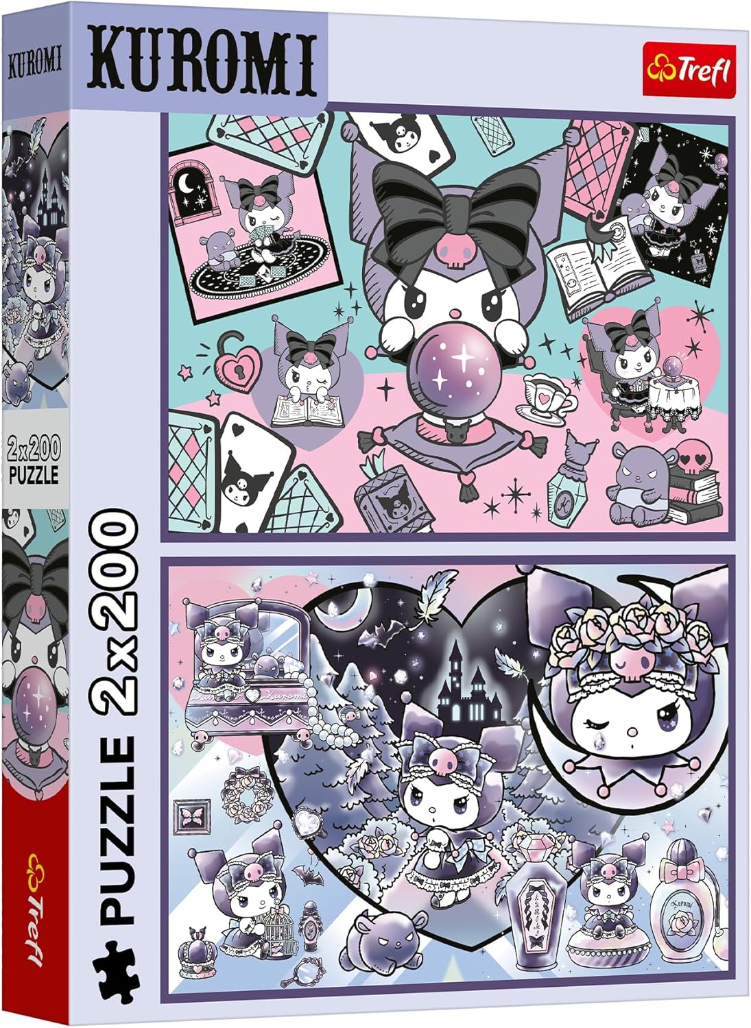 Puzzle Trefl din 2 x 200 piese - Năzbâtiile lui Kuromi