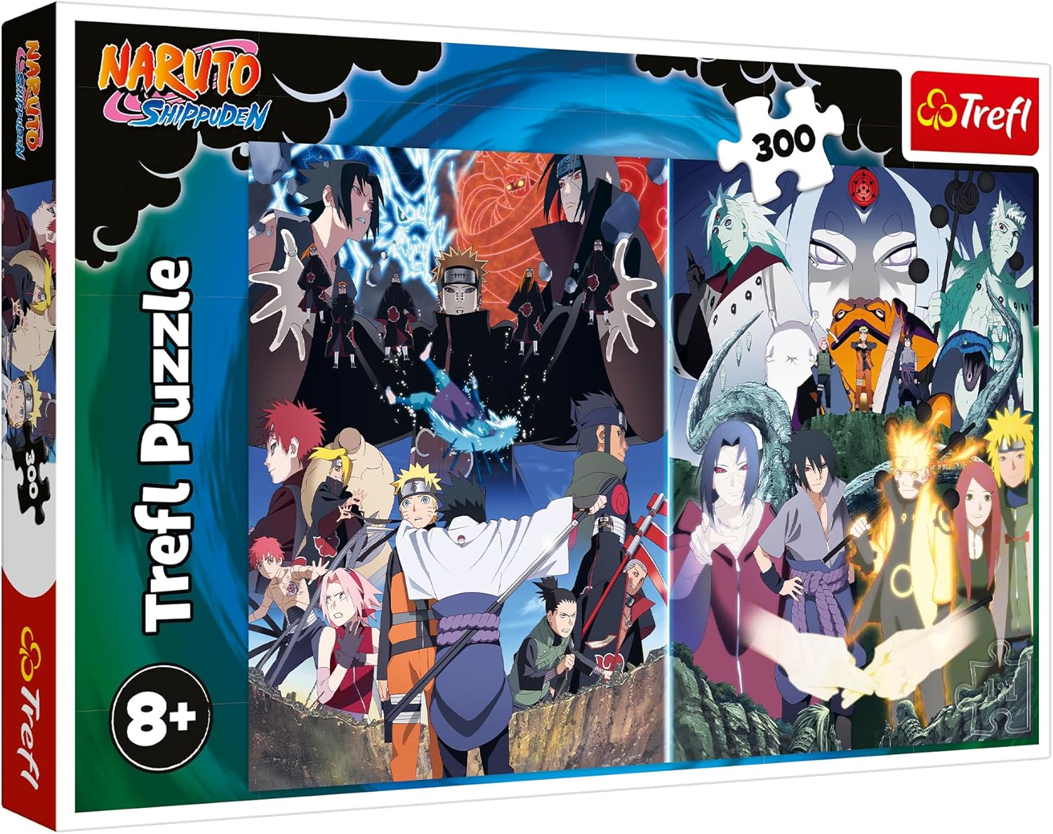 Puzzle Trefl din 300 piese - Ninja din lumea lui Naruto