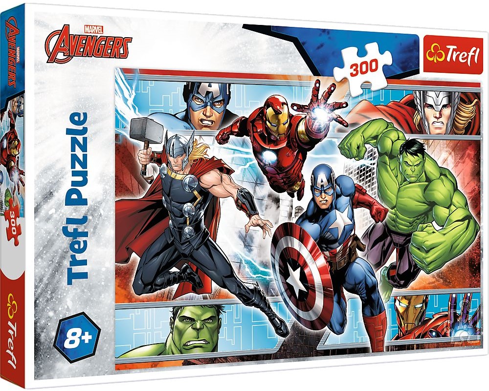 Puzzle Trefl din 300 de piese - Razbunatorii