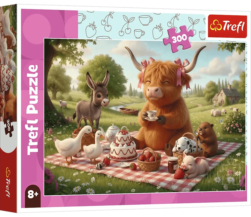 Puzzle Trefl din 300 piese - Picnic dulce