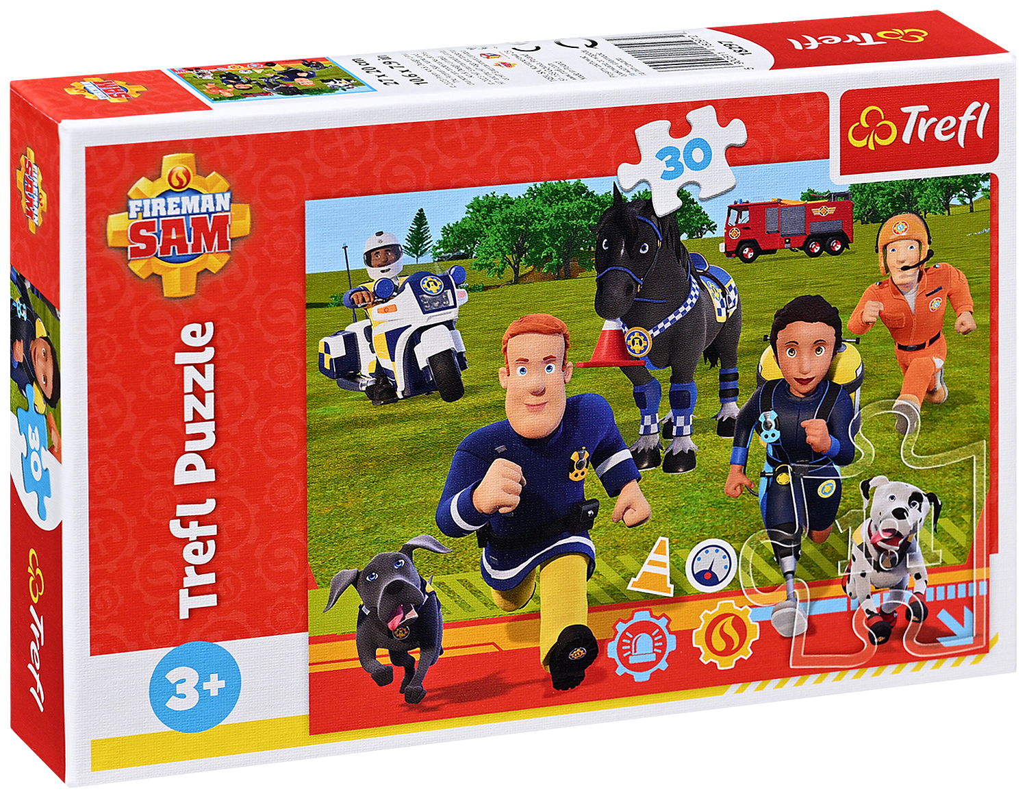 Puzzle Trefl din 30 de piese - Pompierul Sam