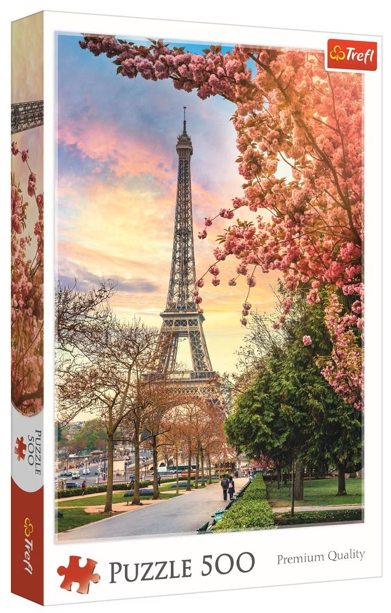 Puzzle Trefl din 500 piese - Parisul romantic