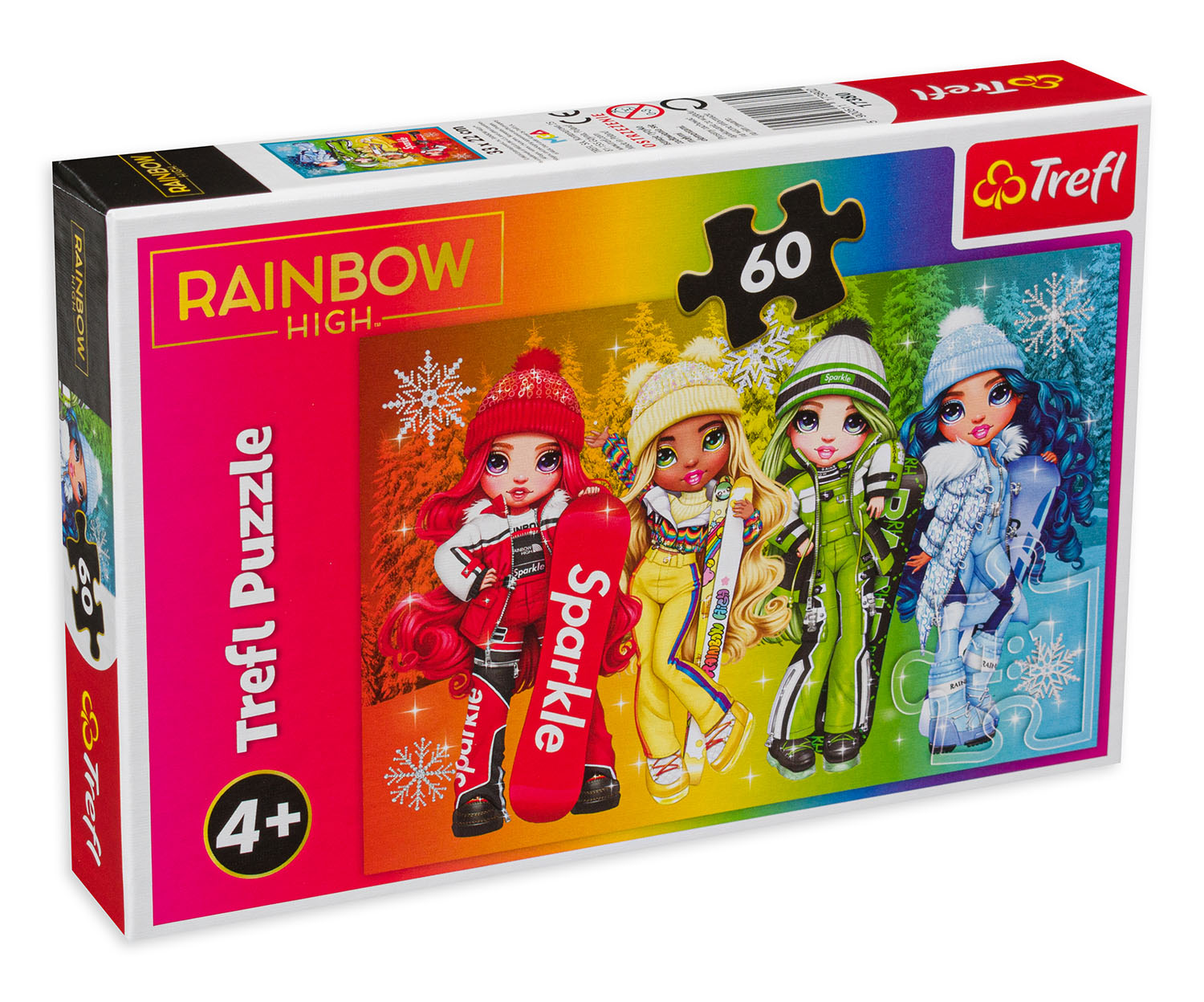 Puzzle 60: Rainbow High. Papusile jucause - imagine 2