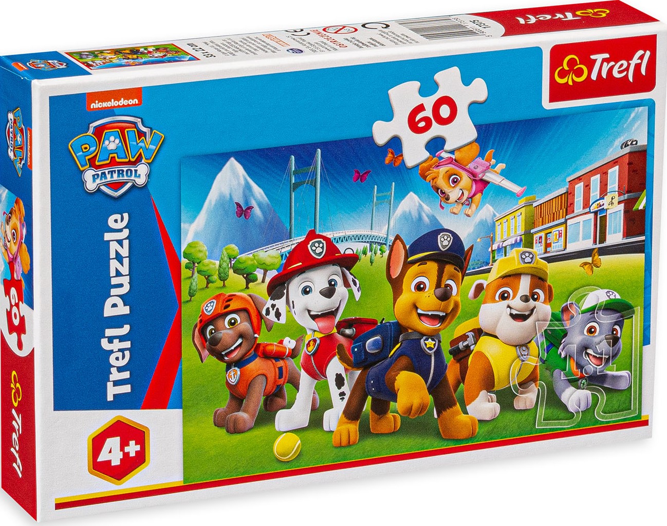 Puzzle Trefl din 60 de piese - Patrula cățelușilor