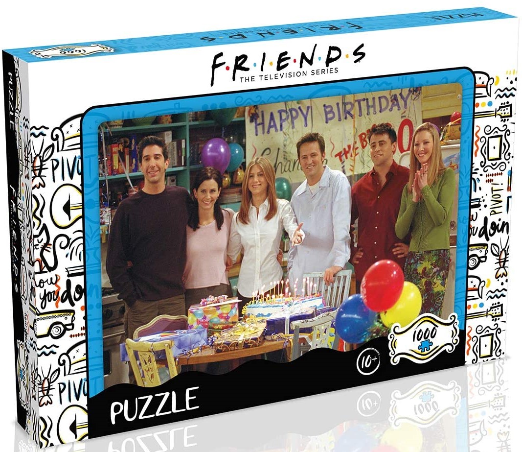 Puzzle Winning Moves din 1000 de piese - Prieteni, zi de nastere