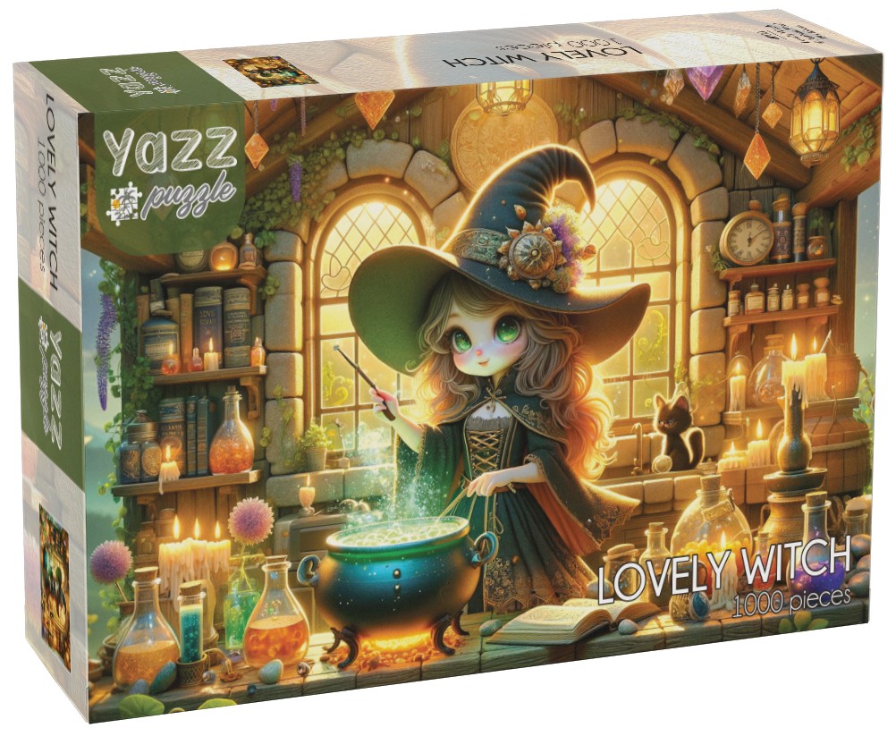 Puzzle Yazz Puzzle din 1000 piese - Vrăjitoare fermecătoare