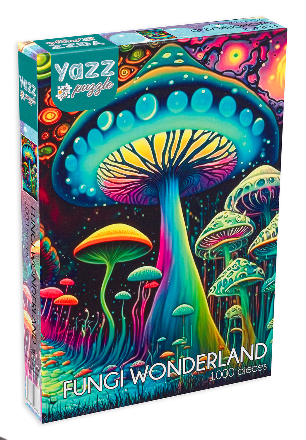 Puzzle Yazz Puzzle din 1000 de piese - Ciuperci în Țara Minunilor