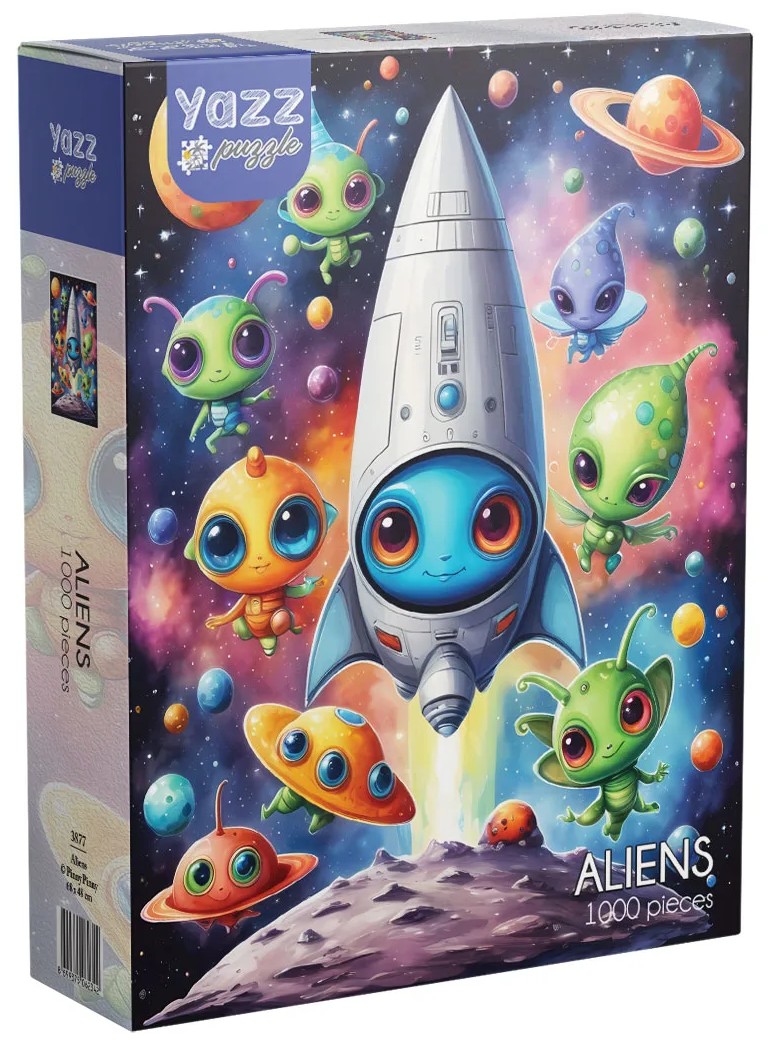 Puzzle Yazz Puzzle din 1000 piese - Extratereștri
