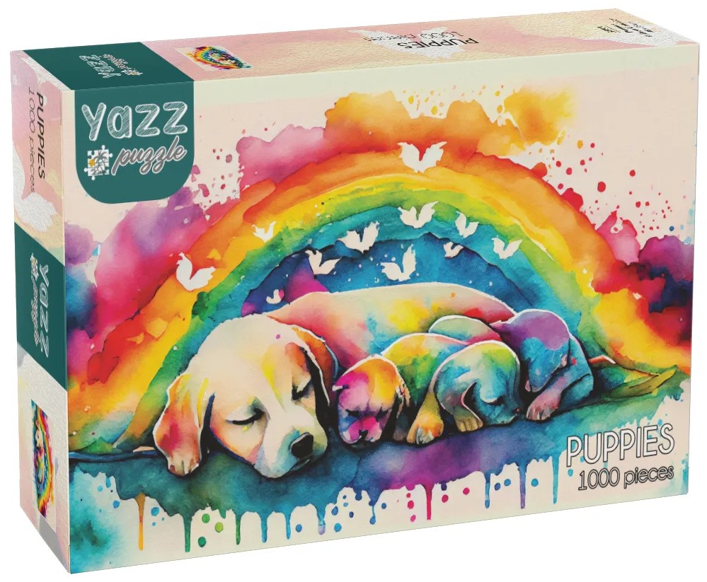Puzzle Yazz Puzzle din 1000 piese - Căței