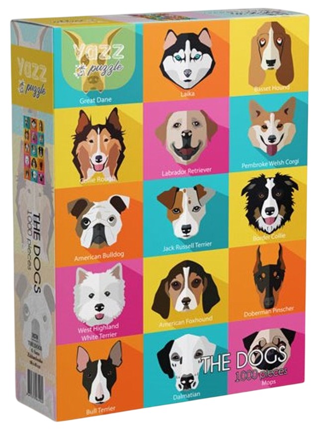 Puzzle Yazz Puzzle din 1000 piese - Câinii